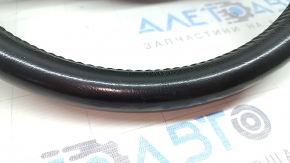 Nissan Rogue 17-20 black leather steering wheel, heated, with buttons, with overlay, scratches