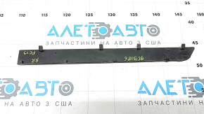 Right rear bumper molding for Porsche Cayenne 19-26, towbar mount, Base, broken fasteners