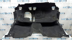 Rear floor covering for Porsche Cayenne 19-23, black, for cleaning