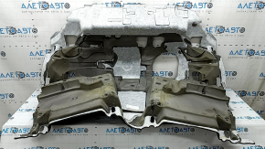 Rear floor covering for Porsche Cayenne 19-23, black, for cleaning