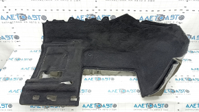 Front right floor covering for Porsche Cayenne 19-23, black, for cleaning