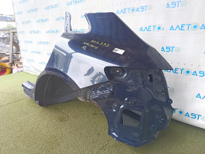 Quarter wing rear left Porsche Macan 15-26 sawed off, blue
