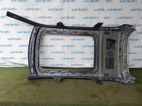 Volvo XC90 16-26 metal roof for panoramic windows, sawn off, custom cut
