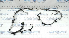 Rear bumper wiring for a 2021-2024 Ford Bronco Sport without parking sensors