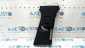 Right center pillar trim, belt, Porsche Cayenne 19-23, black, under the deflector, worn
