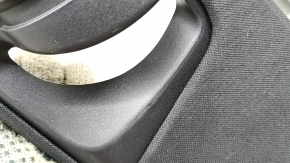 Right center pillar trim, belt, Porsche Cayenne 19-23, black, under the deflector, worn
