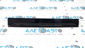 Right upper front panel trim for Porsche Cayenne 19-23, gloss black, worn
