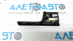 Driver's left dashboard trim for Porsche Cayenne 19-23, gloss black