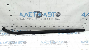 Door-glass molding, center rear right, Ford Bronco Sport 21-26, matte black, broken
