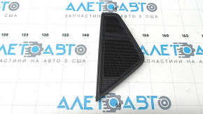 Black speaker mesh for the door trim panel of the rear right Porsche Cayenne 19-26