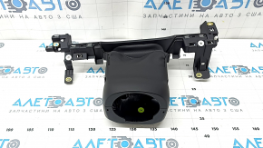 Porsche Cayenne 19-23 steering column surround, black, 2-piece