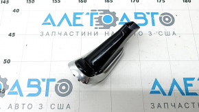 Porsche Cayenne 19-23 gear knob, gloss black with chrome, chips, worn