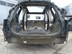 Nissan Rogue 14-20 rear panel on the body, green