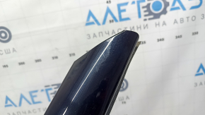 Left windshield pillar trim for Ford Bronco Sport 2021-26, black, glossy, scratches, seal peeling off