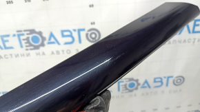 Left windshield pillar trim for Ford Bronco Sport 2021-26, black, glossy, scratches, seal peeling off