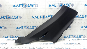 Right lower rear pillar trim for Porsche Cayenne 19-26, black, scratches