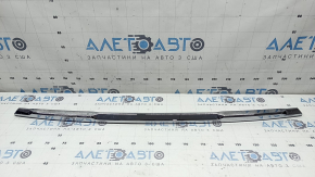 Lower rear bumper molding for Nissan Rogue 17-20 chrome, broken fasteners