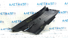 Left lower rear pillar trim for Porsche Cayenne 19-26, black, scratches