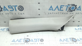 Front pillar trim, left, Ford Bronco Sport 2021-26, gray, needs cleaning, scratches, without seal