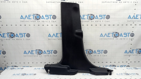 Lower left center pillar trim for Ford Bronco Sport 2021-26, black, scratches, broken mount, needs cleaning