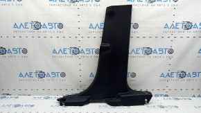 Black lower right center pillar trim for 2021-2026 Ford Bronco Sport, scratches, worn