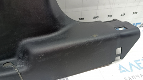 Black lower right center pillar trim for 2021-2026 Ford Bronco Sport, scratches, worn