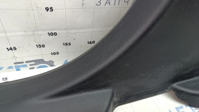 Black lower right center pillar trim for 2021-2026 Ford Bronco Sport, scratches, worn