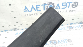 Rear left door sill plate for 2021-2026 Ford Bronco Sport, black, scratches