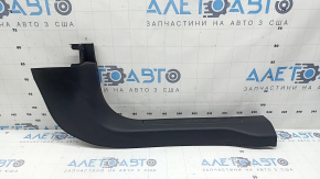 Front right door sill plate for 2021-2026 Ford Bronco Sport, black, scratches