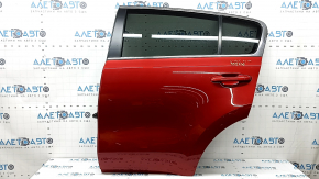 Rear left door assembly for Kia Sportage 17-22 tinted, red A3R