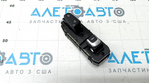 Front right window lift control for Kia Sportage 17-22, black with chrome, manual