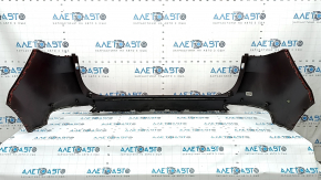 Kia Sportage 20-22 rear bumper without parking sensors, red, scratches