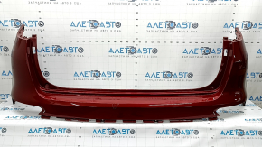 Kia Sportage 20-22 rear bumper without parking sensors, red, scratches