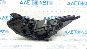 Kia Sportage 17-22 AWD right front headlight, halogen + LED, yellow insert, seal peeled off