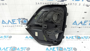 Right front bumper grille for Kia Sportage 20-22 AWD with halogen fog lights, glossy black with gray insert, scratches