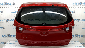 Kia Sportage 17-22 tinted trunk door with glass, red A3R, scratch on glass