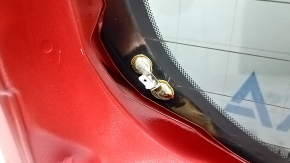 Kia Sportage 17-22 tinted trunk door with glass, red A3R, scratch on glass