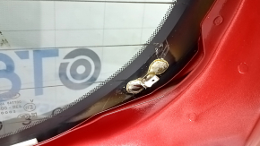 Kia Sportage 17-22 tinted trunk door with glass, red A3R, scratch on glass
