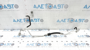 Air conditioning hose from a Porsche Cayenne 19-23 2.9T, 3.0T, 4.0T heater, thin, R1234YF