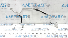 Air conditioning hose from a Porsche Cayenne 19-23 2.9T, 3.0T, 4.0T heater, thin, R1234YF