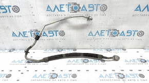Air conditioning condenser-compressor pipe for a Porsche Cayenne 19-23 3.0T