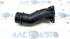 Right lower intercooler pipe for Porsche Cayenne 19-26 2.9T, 3.0T, second to turbo, plastic