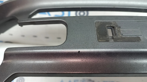 The Ford Bronco Sport radiator grille is chipped.