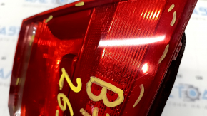 Left inner trunk lid light for VW Passat b7 12-15 USA, cracks on glass, scratches, no trim