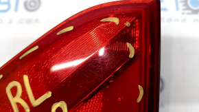 Left inner trunk lid light for VW Passat b7 12-15 USA, cracks on glass, scratches, no trim