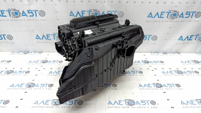 The bare heater housing of the Porsche Cayenne 19-23 air conditioner with 4-zone control, 2 parts, without an evaporator.