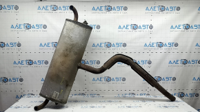 Ford Bronco Sport 2016-2017 1.5T rear muffler with barrel, cut off, without catalytic converter