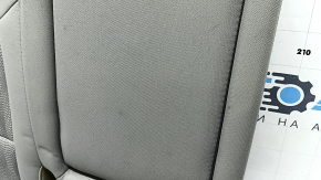 Backrest of the rear row of seats, 2nd row, right, Kia Sportage 20-22, gray fabric, LX, without headrests, needs cleaning, wrinkled