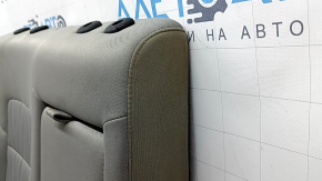 Backrest of the rear row of seats, 2nd row, right, Kia Sportage 20-22, gray fabric, LX, without headrests, needs cleaning, wrinkled