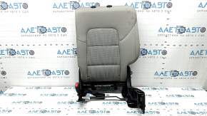 Rear seat backrest, 2nd row, left, Kia Sportage 20-22, gray fabric, LX, without headrest, needs cleaning, wrinkled